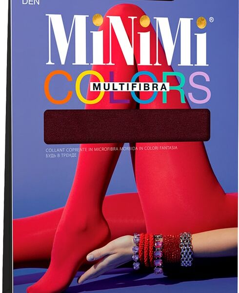 Колготки MiNiMi Multifibra Colors 70 Mora Сливовый размер 4