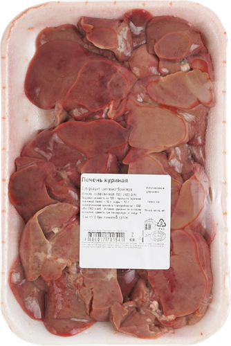 

Печень цыпленка-бройлера Здоровая ферма охлажденная 500 г