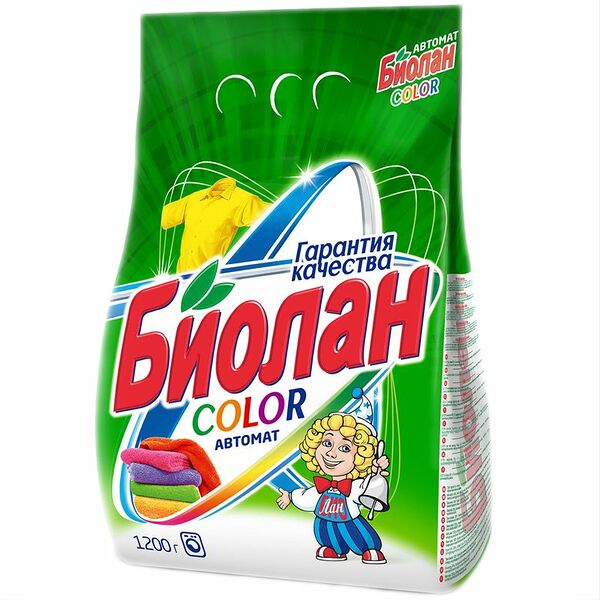 Стиральный порошок Биолан Color Автомат 1.2 кг