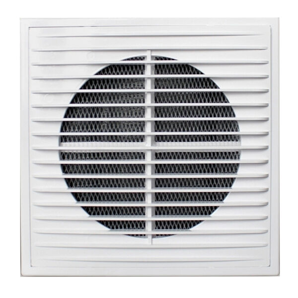 Решетка вентиляционная приточно-вытяжная, 183х253 мм, пластик