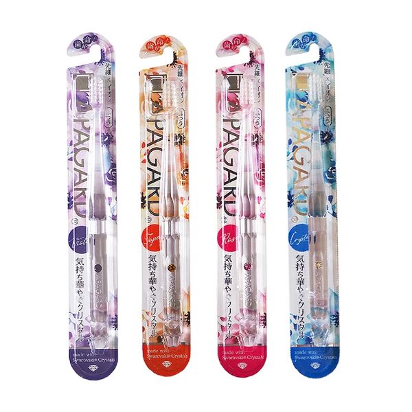 Зубная щетка Apagard Withening toothbrush tapered, с кристаллом Сваровски, цвет в ассортименте