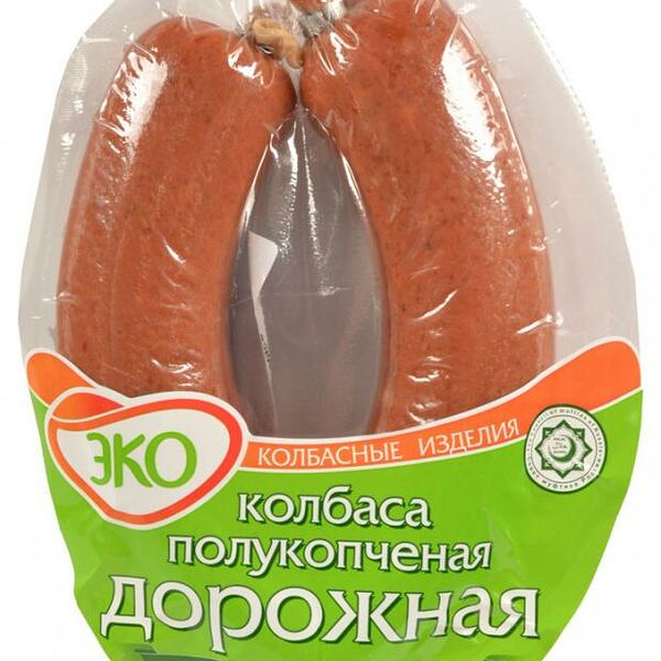 Колбаса полукопченая ЭКО Дорожная Халяль