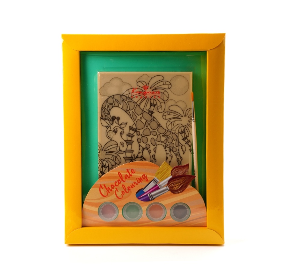 

Набор Конфаэль шоколада и глазури Раскраска Жираф 110г