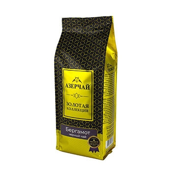 Чай черный Азерчай Gold collection с бергамотом