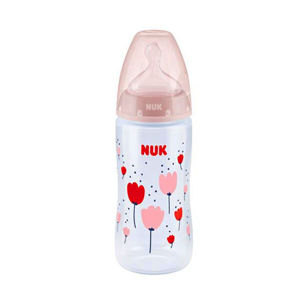 Nuk First Choice силиконовая соска 0-6m+ белый 300мл