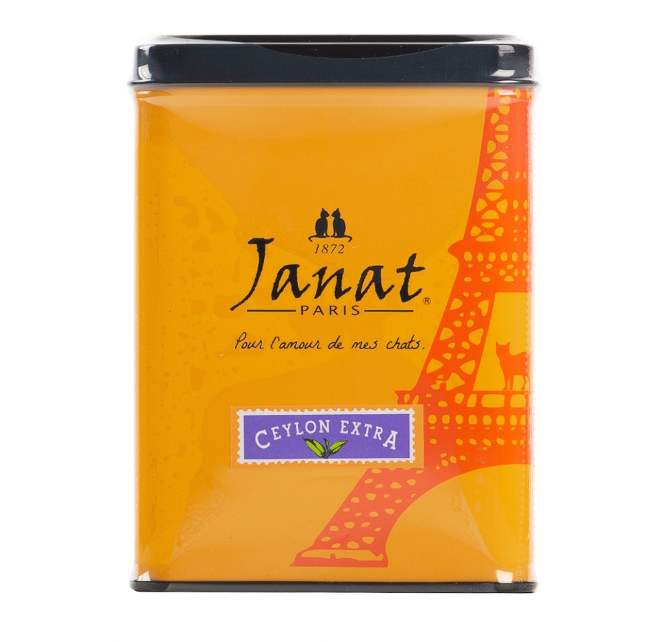 

Чай черный Janat Paris Цейлон экстра 200 г