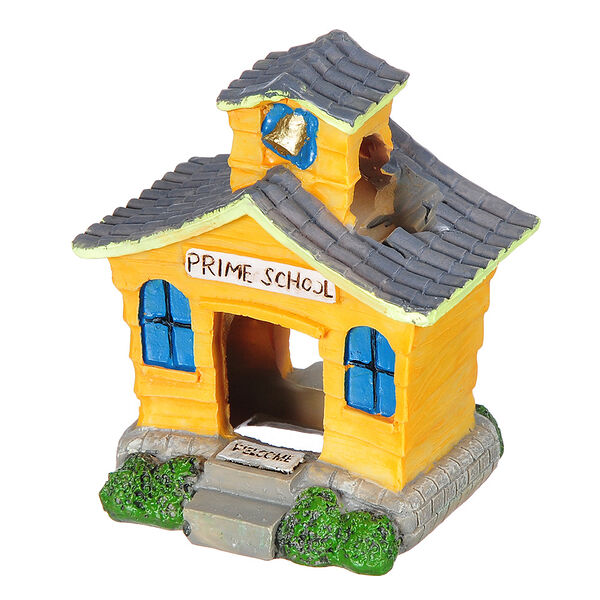 Декорация пластиковая для аквариума Школа для рыб, 8,5х7,5х10 см