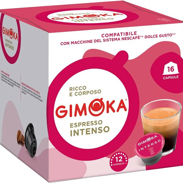 Кофе в капсулах Gimoka Dolce Gusto Espresso Intenso 16шт