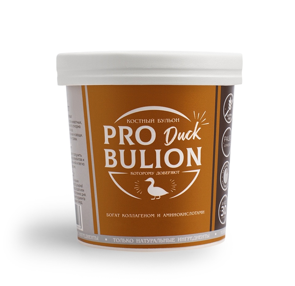 

Бульон костный ProBulion из утки замороженный 300 г