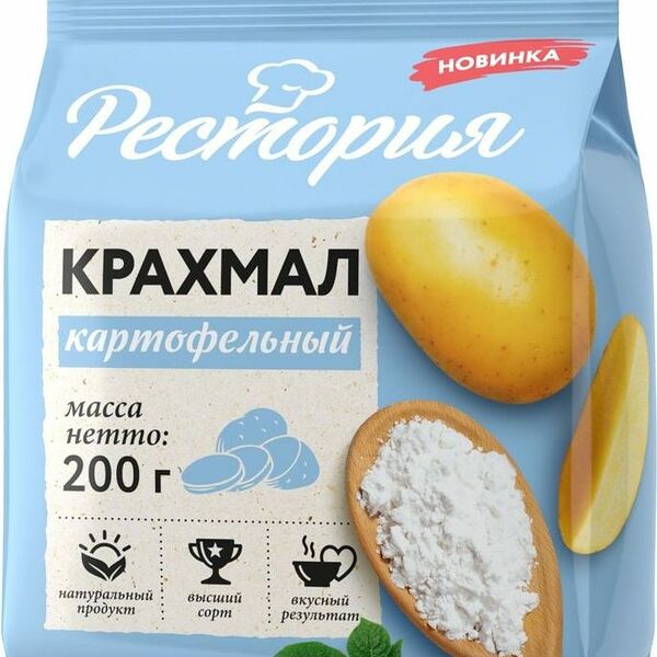 Крахмал Рестория картофельный 200г