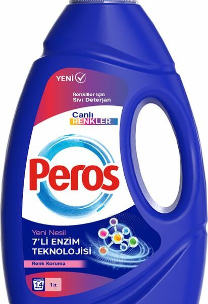 Cредство для стирки Peros жидкое для цветного белья и одежды 