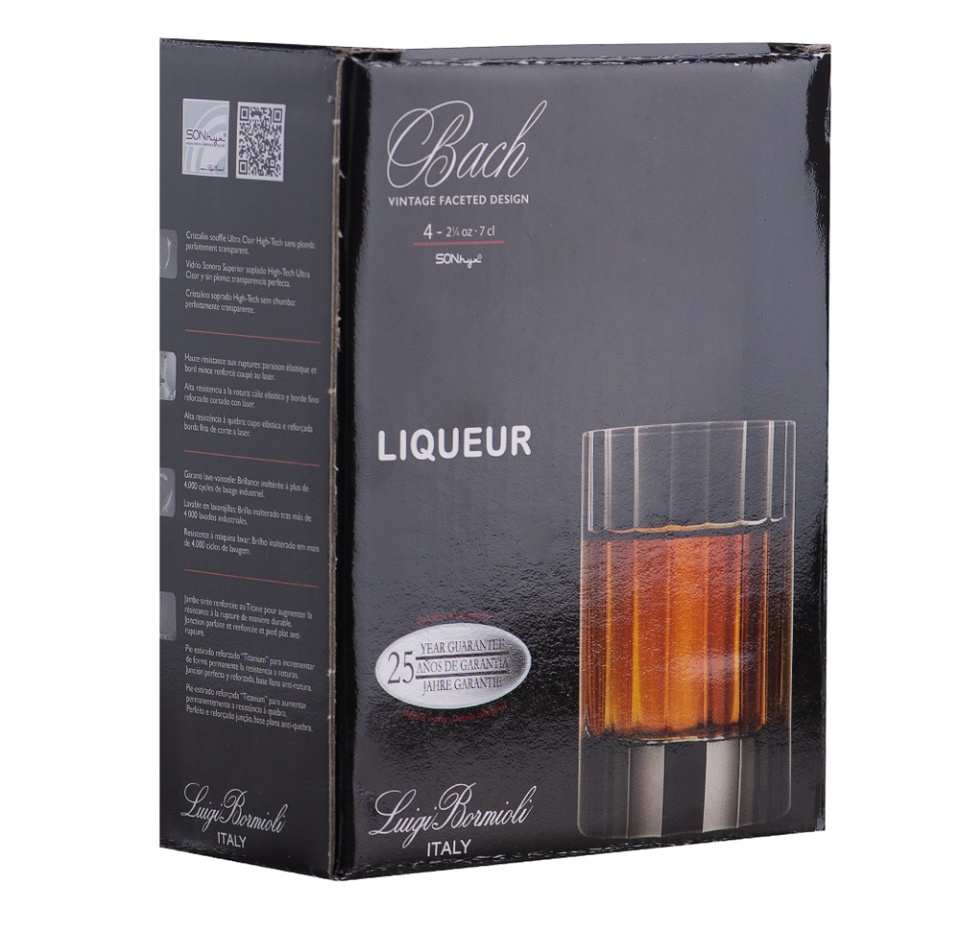 

Рюмка для ликера Bach Luigi Bormioli Liqueur 4 шт.