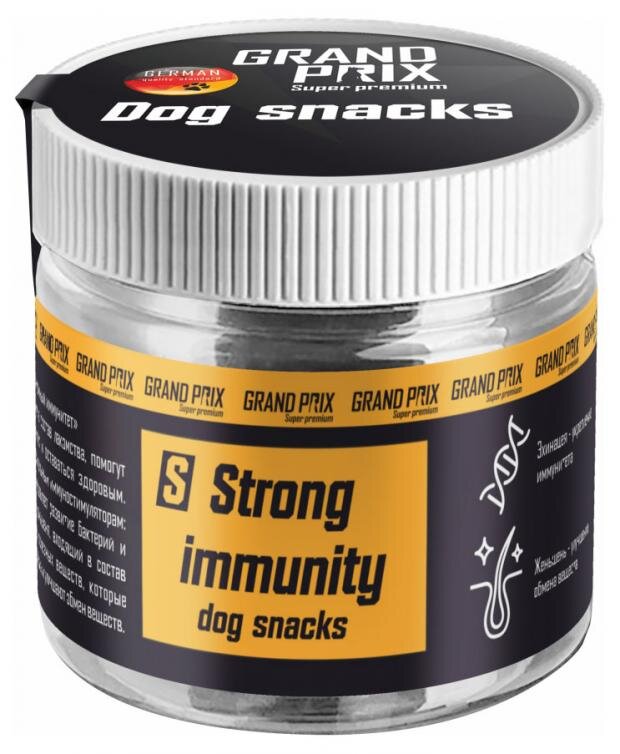 

Лакомство для собак Grand Prix Усиленный иммунитет 90 г