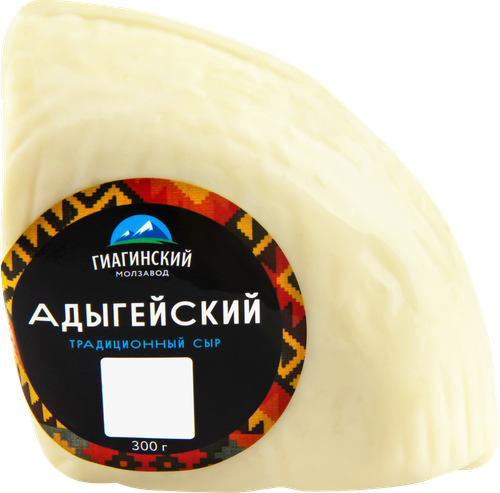 

Сыр Гиагинский молзавод Адыгейский 40% 300 г