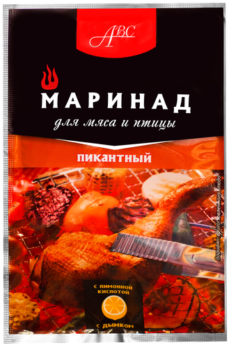 

Маринад к мясу и птице АВС Пикантный, 30г