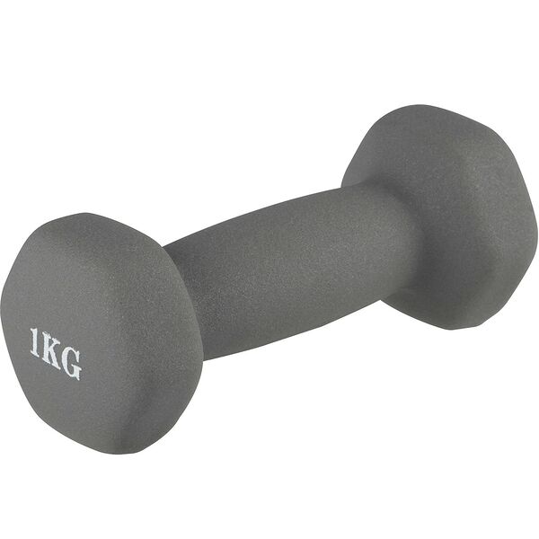 Гантель неопреновая, 1 кг, в ассортименте