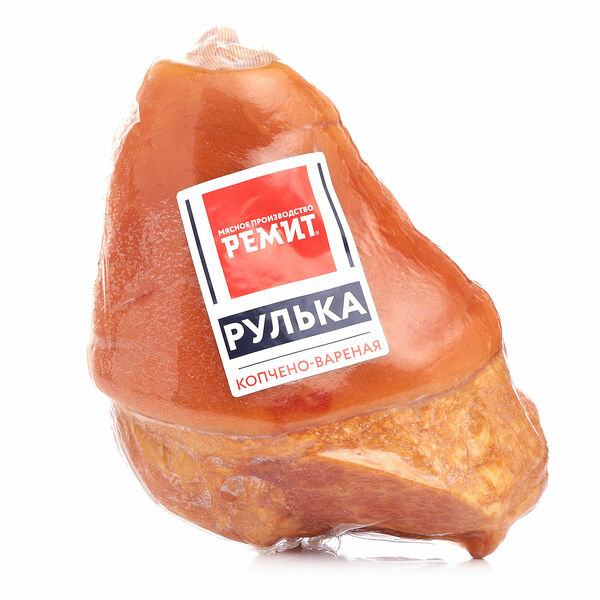 Рулька варено-копченая из свинины ТМ Ремит, вес