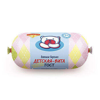 Ветчина вареная «Детская-вита», «Клинский мясокомбинат»