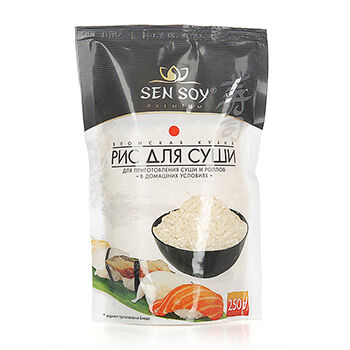 Рис для суши Sen Soy Premium 250г