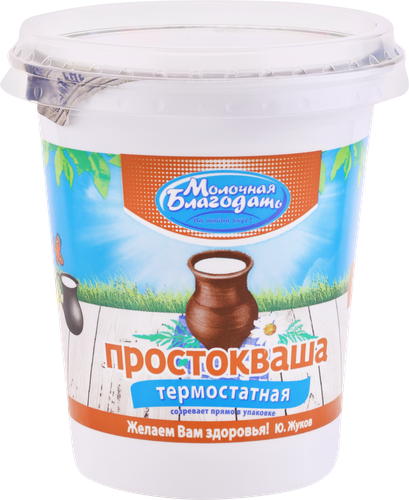 

Простокваша Молочная Благодать термостатная 4% 300 г
