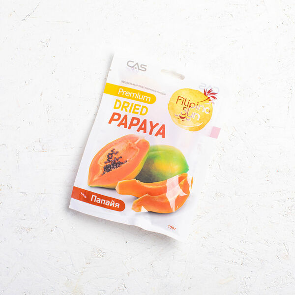 Папайя сушеная натуральная