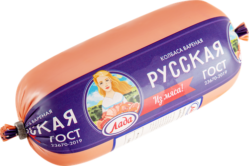 

Колбаса вареная Лада Русская ГОСТ 400 г