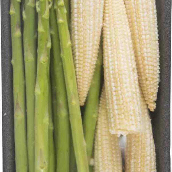 Набор мини спаржа и кукуруза царская