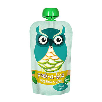 Пюре Peek-a-boo груша-яблоко с 5 месяцев 113г