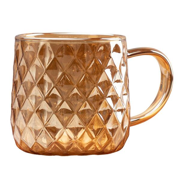 Кружка Taller, 350 мл, янтарная, стекло