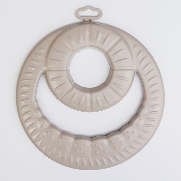 Летающий диск для собак, d 23,5 см, бежевый