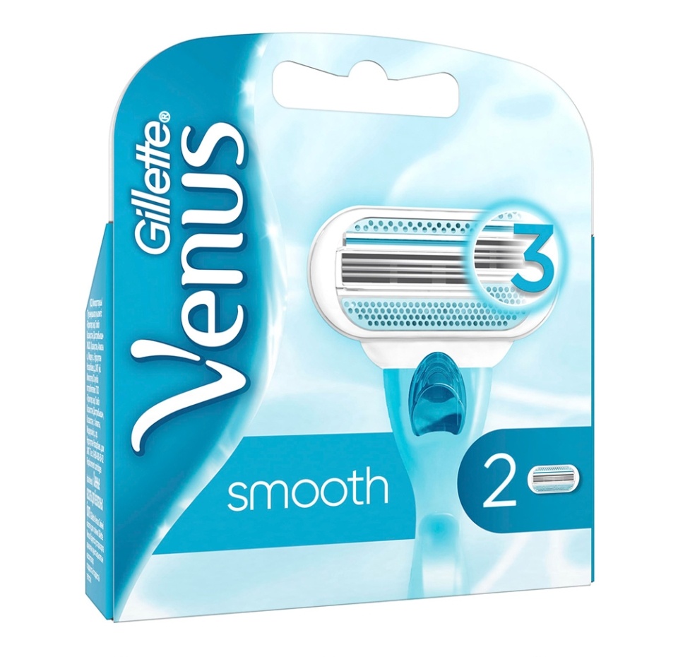 

Кассеты сменные Gillette Venus Smooth 2 шт.