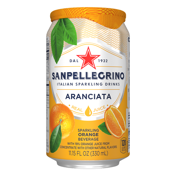 Напиток газированный Aranciata, Sanpellegrino 0.33 л, Италия