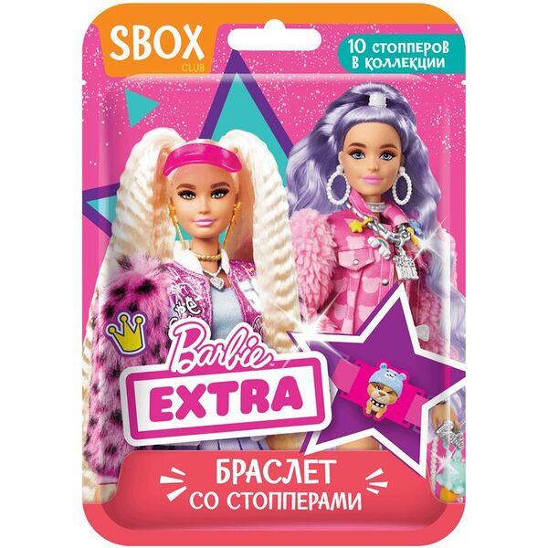 Игрушка Конфитрейд Барби Сбокс Клаб пластмасса 2*12*17см