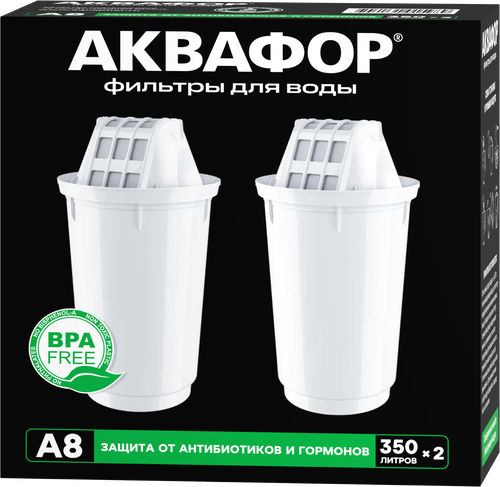 

Комплект модулей Аквафор A8 сменные фильтрующие 2 шт