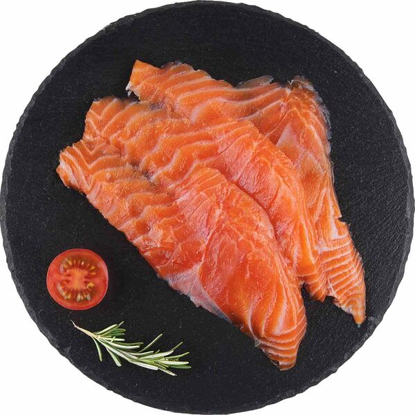 Форель Мурманская слабосолёная, филе-ломтики