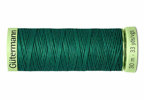 744506 Нить Top Stitch для отстрочки, 30м, 100% п/э Gutermann(916 галопогосский зеленый)