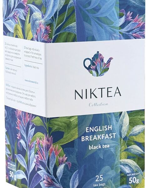 Чай черный Niktea Английский завтрак 25*2г