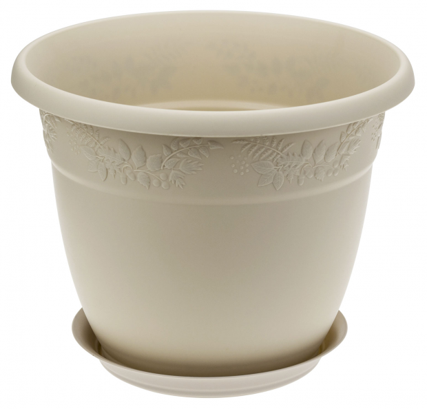

Горшок Idea Рябина Латте 1.4 литра 16х12.5 см