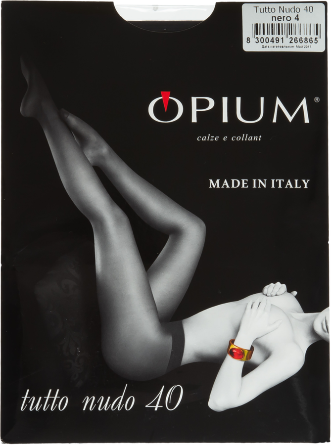

Колготки женские Opium Tutto Nudo, 40 den nero 4