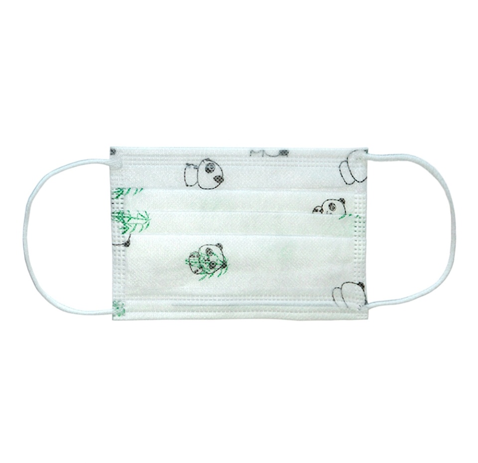 

Маска одноразовая трехслойная детская немедицинская 10шт Китай