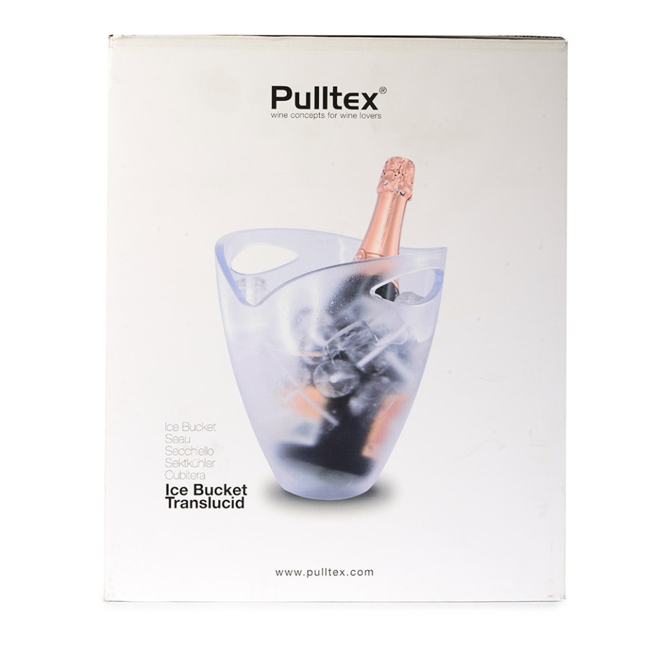 

Ведерко для льда Pulltex пластик прозрачный 1 шт.