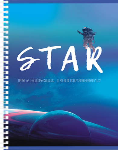 

Тетрадь BG Взгляни по-новому, А5, 96 листов, в клетку, в ассортименте