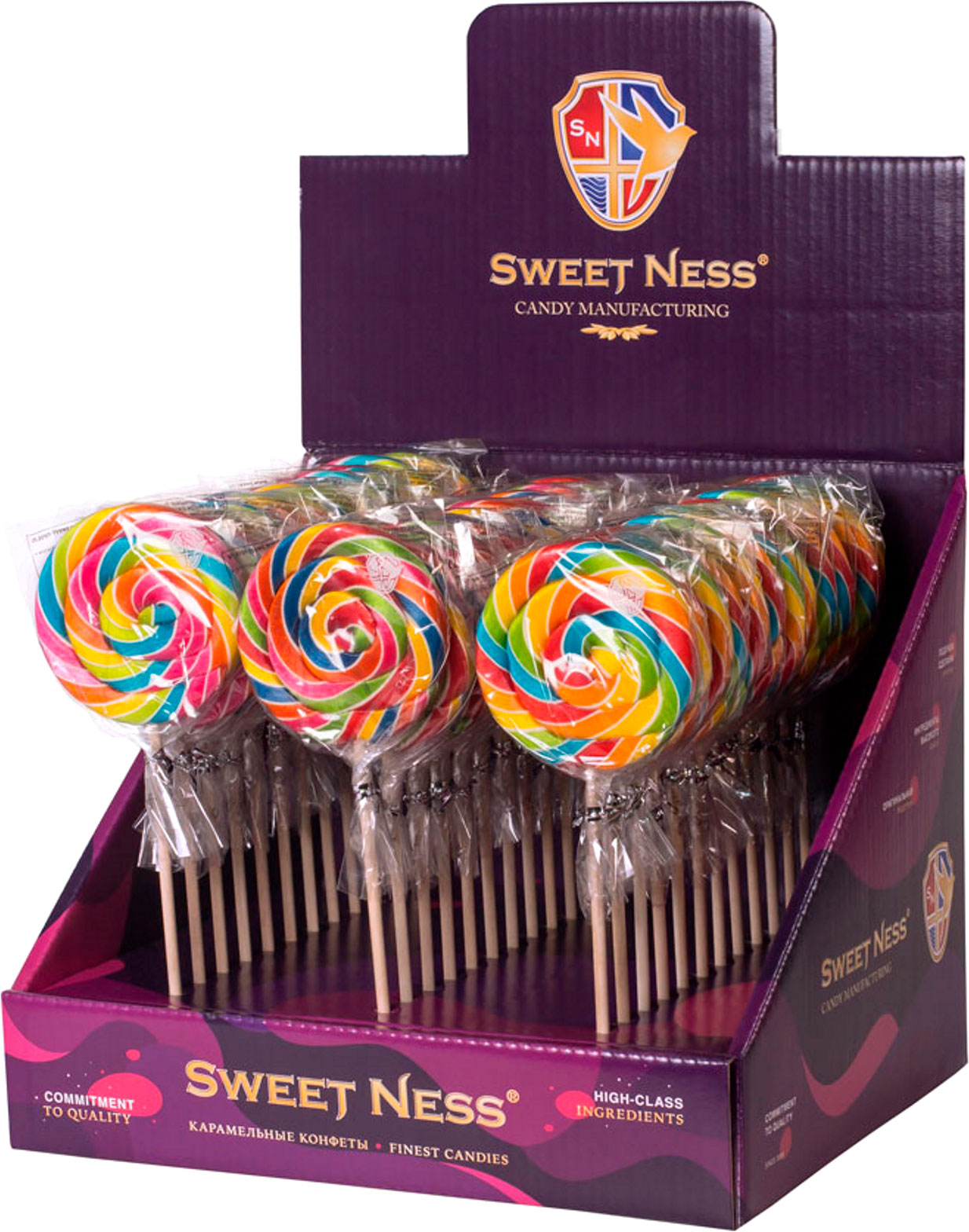 

Карамель Sweet Ness на палочке в ассортименте