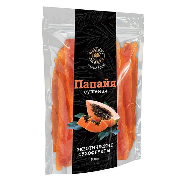 Сухофрукты Delight Season папайя сушеная 250г, Таиланд