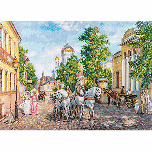 3-31 Набор для вышивания АЛИСА 'Тройка. Храм Христа' 45x31см