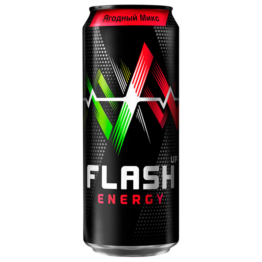 

Напиток энергетический Flash Up Energy Ягодный микс 450 мл