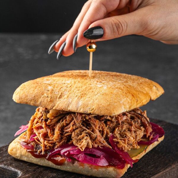 Сэндвич Pulled Beef
