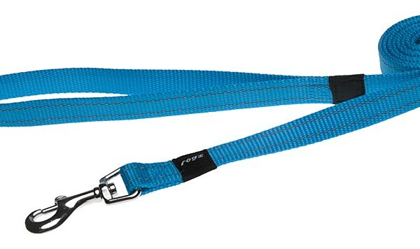 Поводок Utility, размер M, ширина 1,6 см, длина 1,4м, голубой