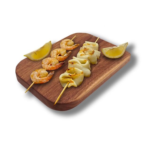 Морепродукты на гриле