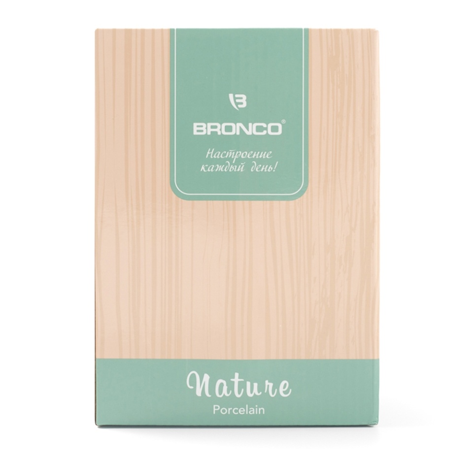 

Банка Broncoс деревянной крышкой bronco nature кремовая 17 х 12 см 1.24 л